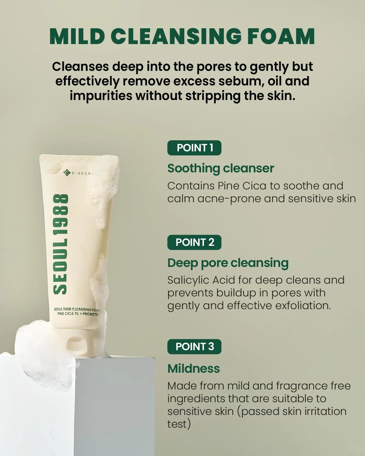 Seoul 1988 Cleansing Foam